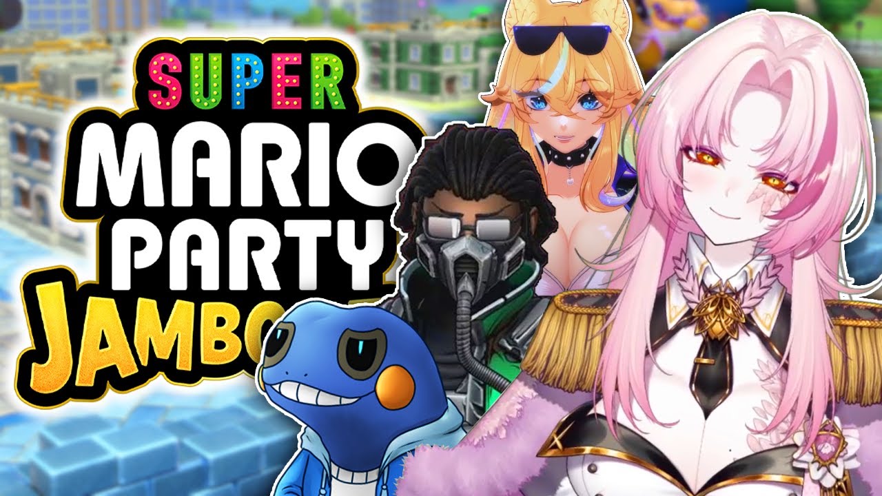 Matara Plays Mario Party: Jamboree with Arielle, Heavenly and Baddaboom