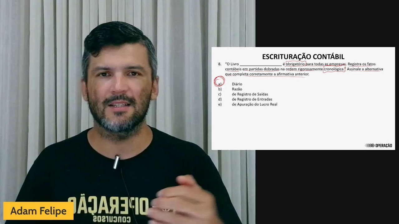Contabilidade para PC-SC - Aula de Exercícios | Operação Concursos