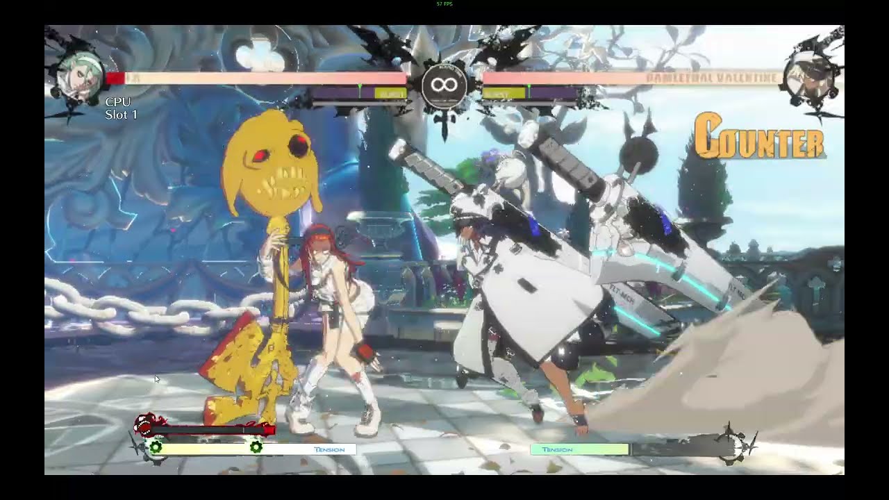 Gaming on Lenovo Yoga 7i 16IML - Guilty Gear Strive