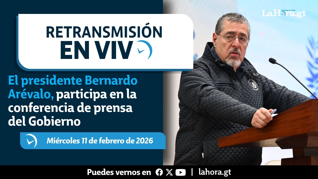 Retransmisión: El presidente Bernardo Arévalo, participa la conferencia de prensa del Gobierno