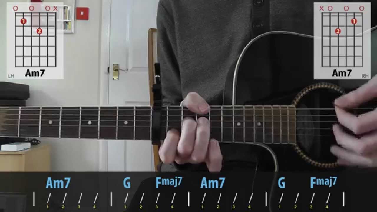 Ed Sheeran & Passenger - No Diggity guitar lesson for beginners