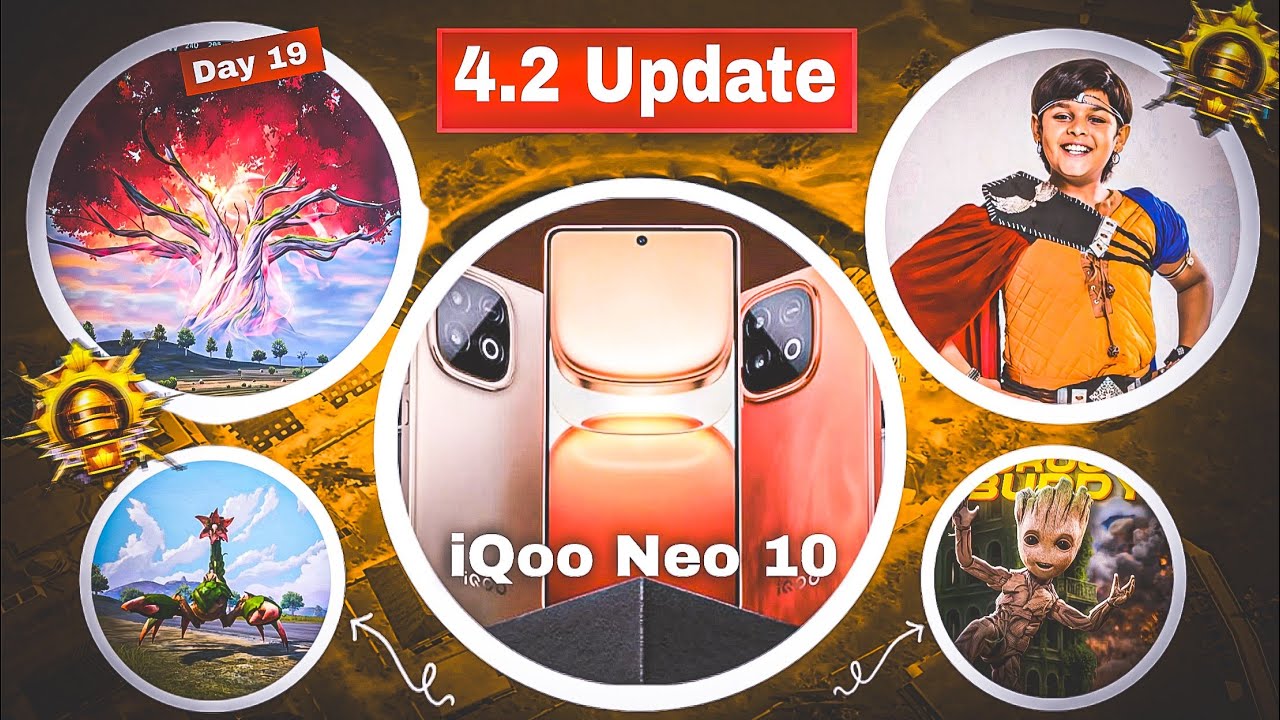 BGMI 4.2 Update Live! Solo Conqueror Rank Push!🥶 Day 19/365 Days challenge🥳 IQOO Neo 10 Performance