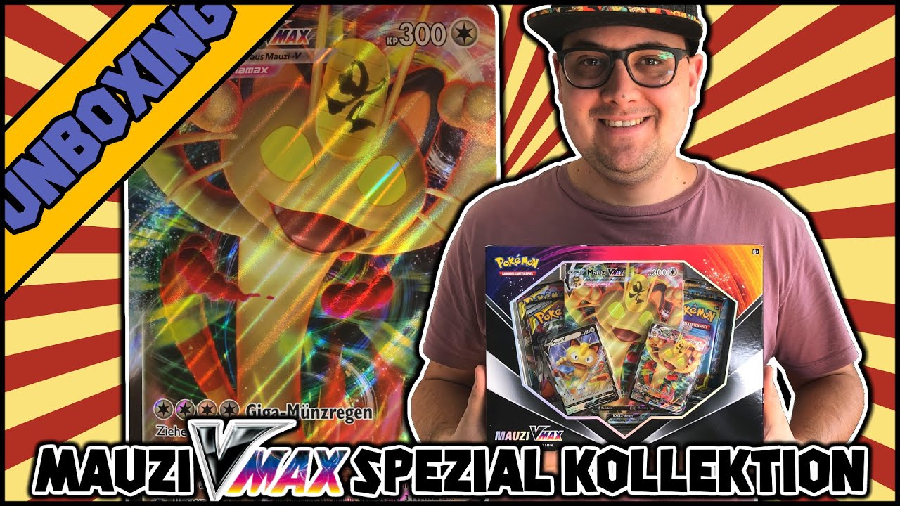 🐱 Die erste VMAX Kollektion - Mauzi VMAX Spezial Kollektion - Pokemon TCG Opening