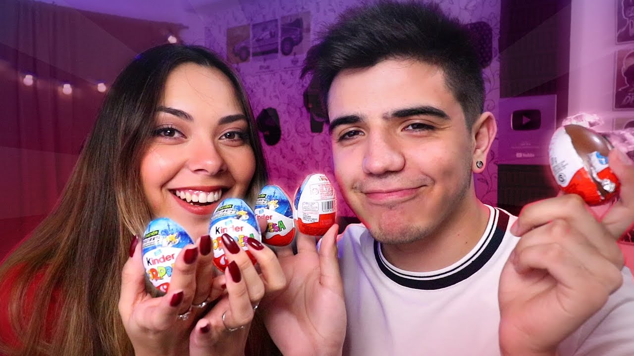 ABRO 100 HUEVOS KINDER CON MI NOVIA