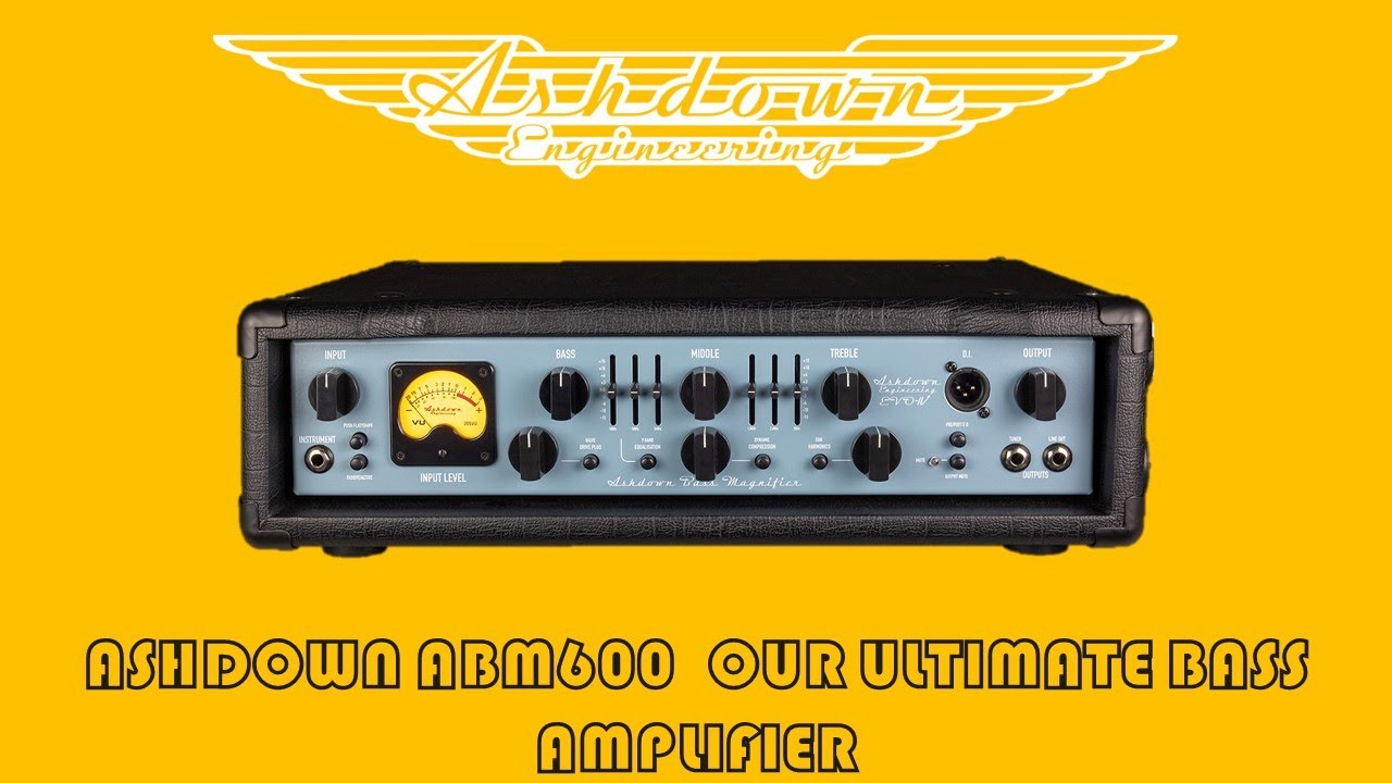 ASHDOWN ABM600 Our Ultimate Bass Amplifier