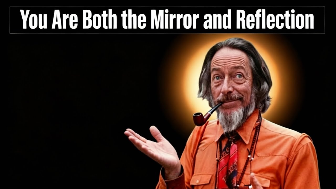 In Life's Dance, You Are Simultaneously the Mirror and the Reflection - Alan Watts