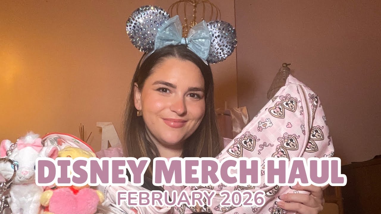 GIANT DISNEY MERCH HAUL 🩷✨🏰🐭🎀 Unboxing merch from Baublebar, Studio Olive, Primark & Miniso!