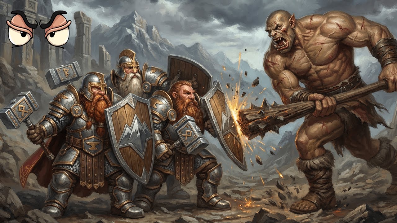 Dwarves Glory, Death and Loot - Unbesiegbarer Paladin Schildwall?