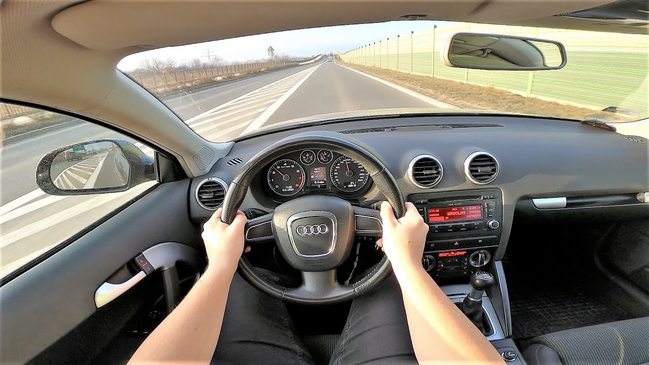 Audi A3 8P 1.6MPI 102HP (2009) POV Test Drive & Acceleration 0-100 | LPG | 4K #102