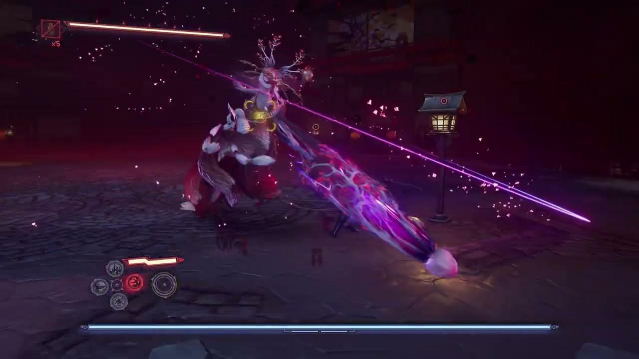 Ninja Gaiden 4 - Chapter 16 Boss - Kitsune Courtesan with Ryu on Master Ninja - No Healing