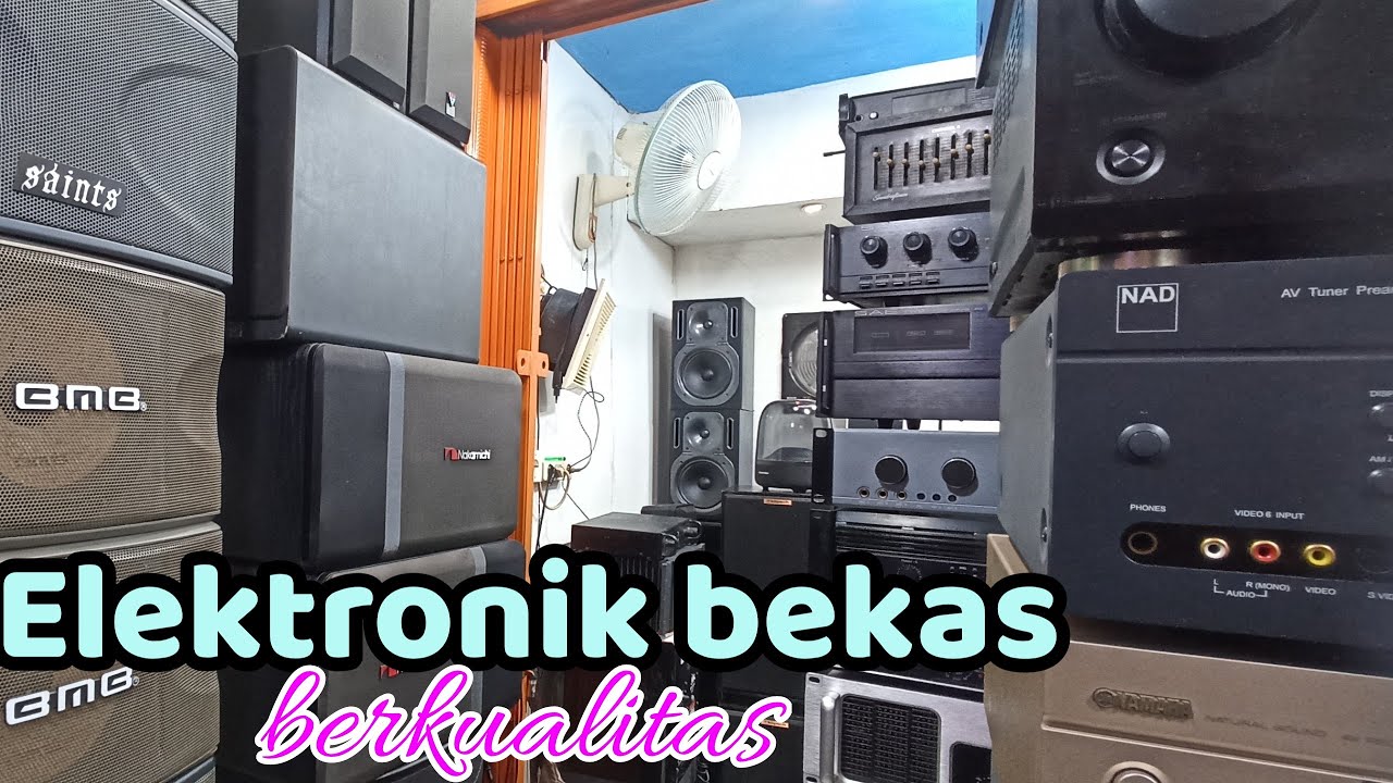 Update harga power amplifier di toko sari pasar poncol 
