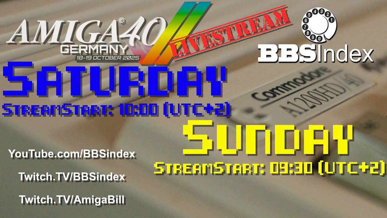 Amiga 40 Samstag / Saturday