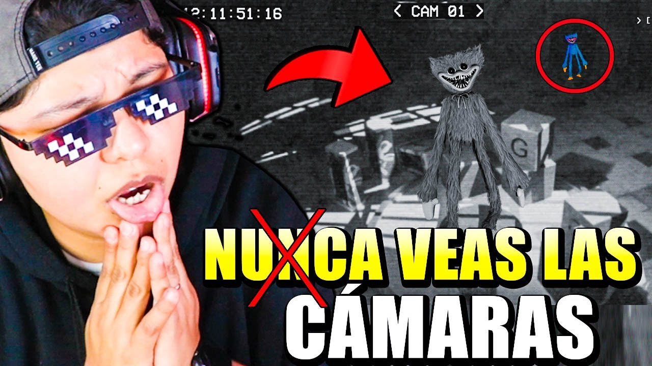 NUNCA VEAS LAS CÁMARAS DE SEGURIDAD DE HUGGY WUGGY (Poppy Playtime) 😱🎥 | Da miedo… | Pathofail