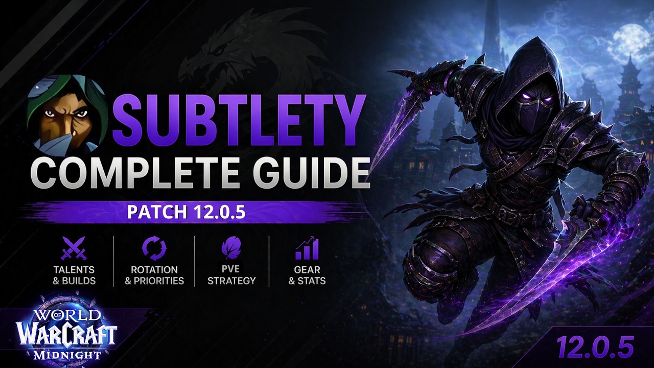 Sub Rogue is S Tier NOW?! - Updated 12.0.5 Strategy
