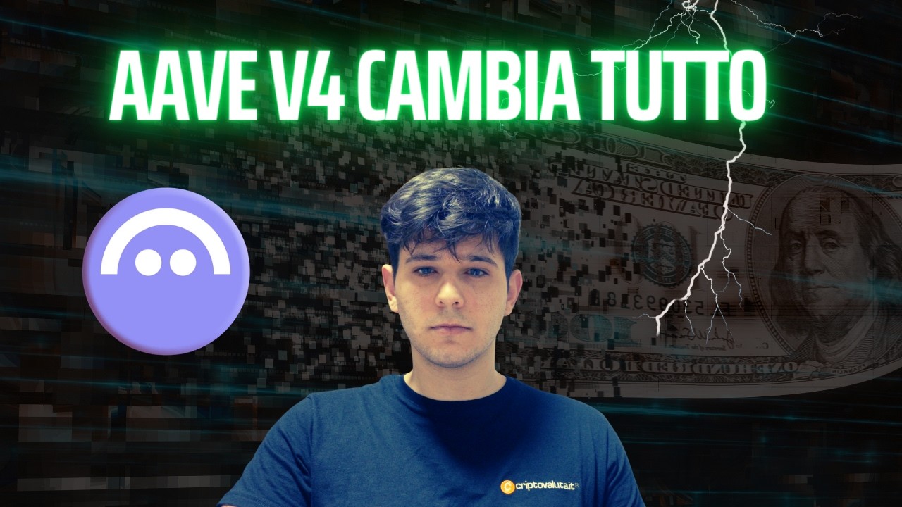 AAVE V4: ORA SI FA SUL SERIO 🔥 CAMBIA TUTTO DA QUI 📈