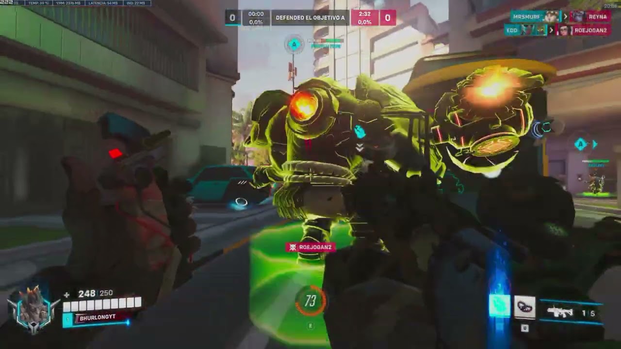PASANDOLA BIEN CON JUNKRAT EN COMPETITIVO DE TEMPORADA 18 OVERWATCH 2