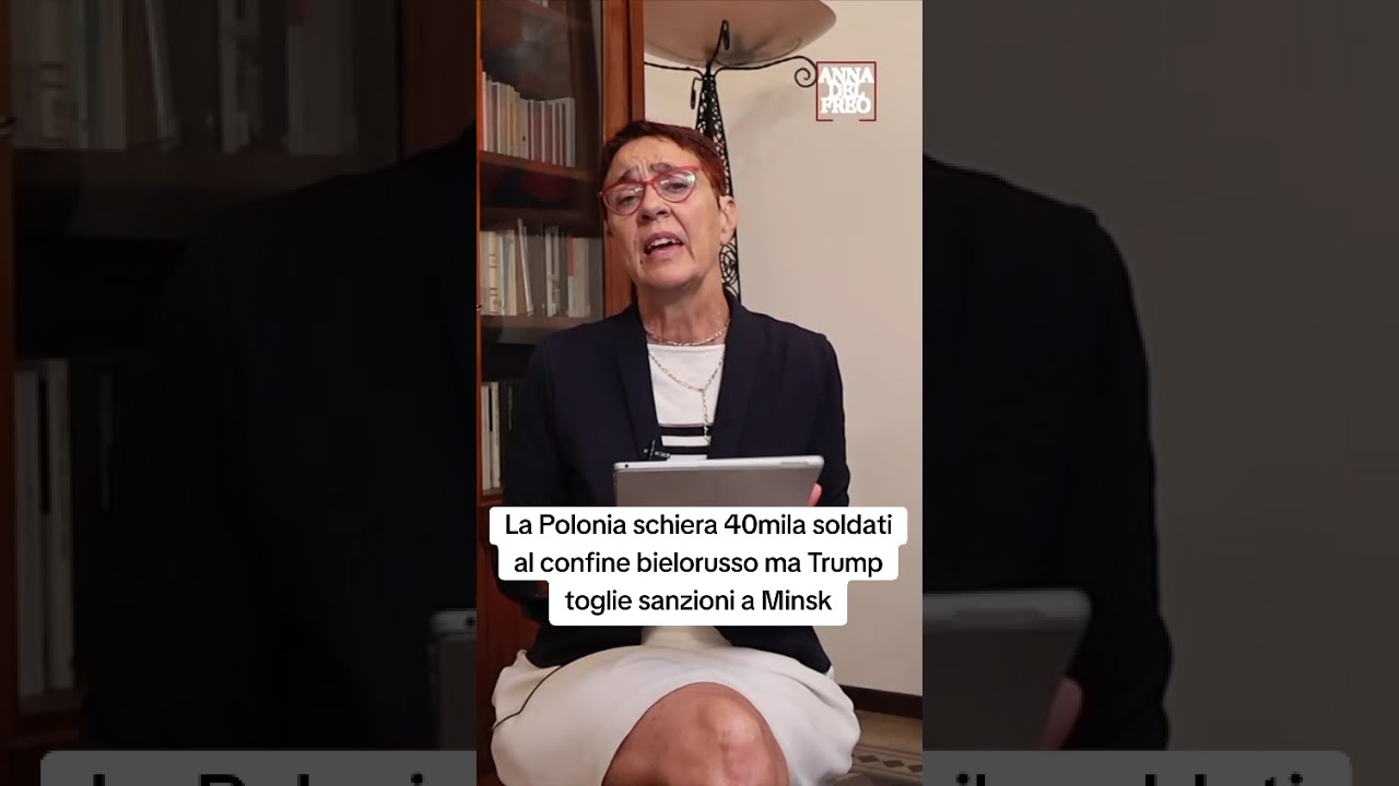 La Polonia schiera 40mila soldati al confine con la Bielorussia #Zepad2025 #Polonia #Bielorussia