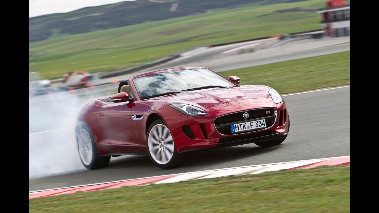 Jaguar F-type driven on road and track - www.autocar.co.uk