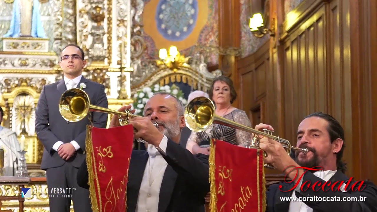 CAMPANAS – CLARINADA DA RAINHA – MARCHA NUPCIAL – CORAL E ORQUESTRA – IGREJA NOSSA SENHORA DO BRASIL