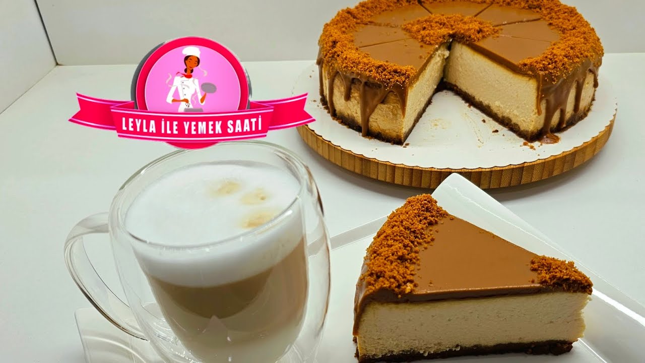 TÜRKİYEDEKİ MALZEMELER İLE ORJİNAL LOTUS KREMALI CHEESECAKE TAERİFİM