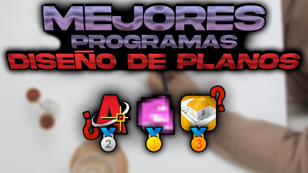 TOP 5  ⭐ Mejores Programas de DISE&Ntilde;O de PLANOS de CASAS ✅ 3D y GRATIS (y de Pago) en 2026