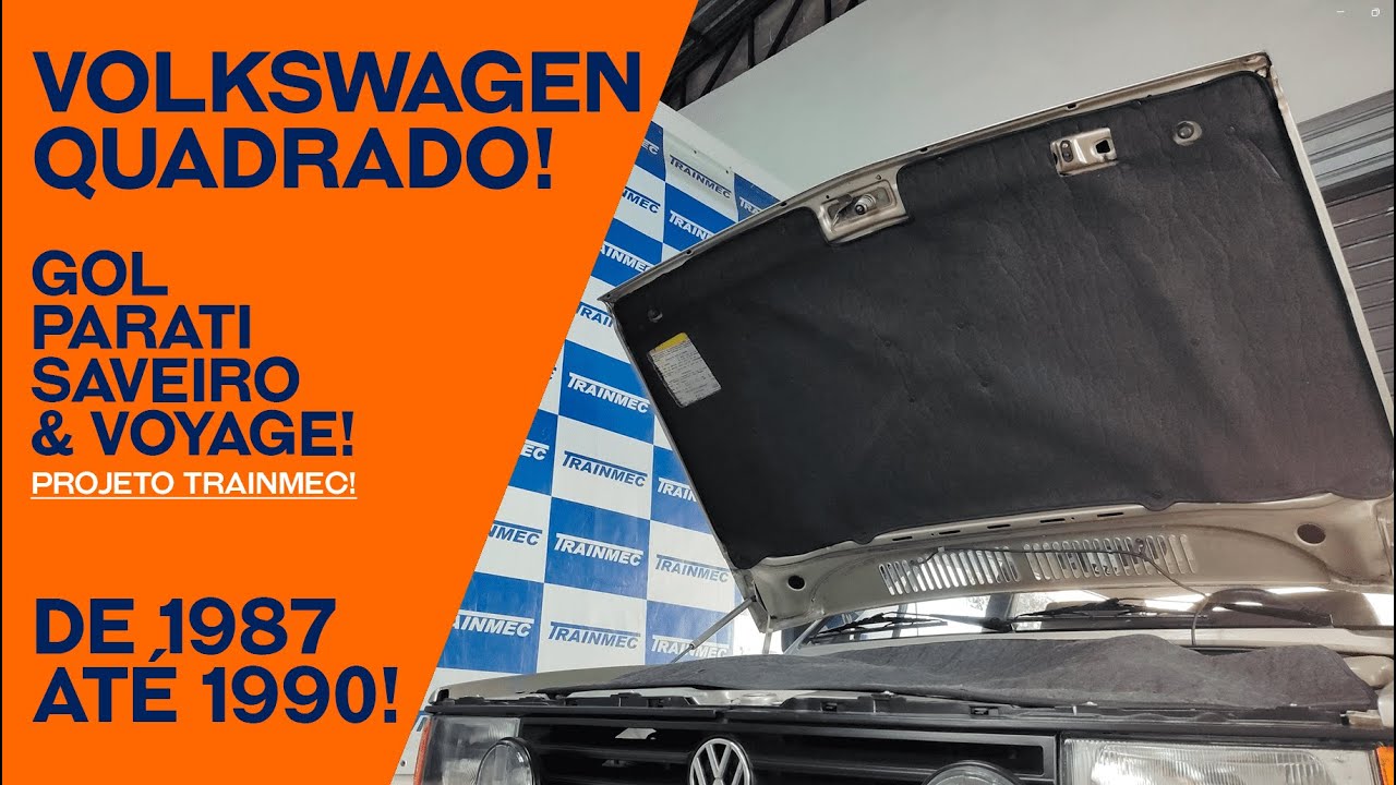 Forro Capô Volkswagen Gol Quadrado Parati Saveiro - Manta Térmica Acústica Resina Retardante Chamas!