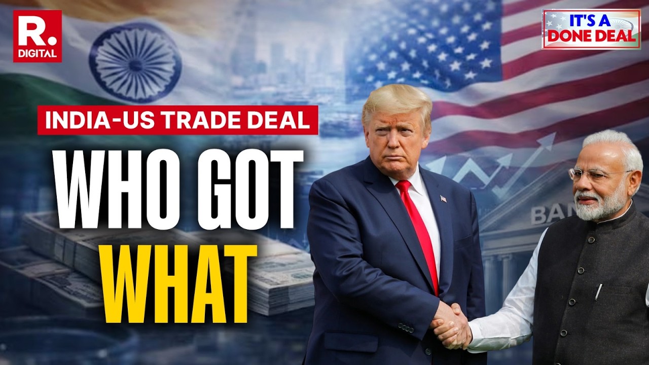 India-US Deal: US Slashes Tariffs to 18% on Textiles, Pharma | Modi-Trump Pact Full Breakdown