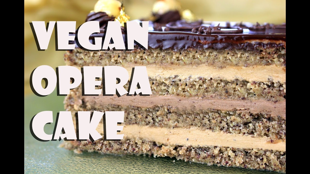 Vegan Opera Cake || Gretchen's Bakery