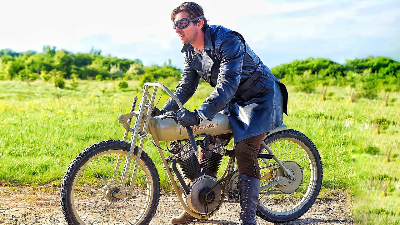 This man succeeded in turning an old bike into the first Harley Davidson