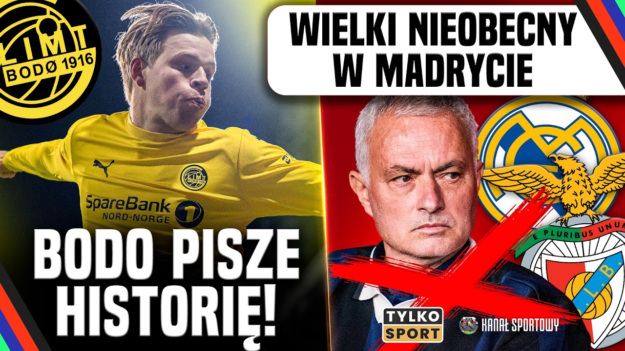 WICHNIAREK, POL, BORZĘCKI: BODO OGRAŁO INTER! REAL – BENFICA: CO Z MOURINHO? TYLKO SPORT