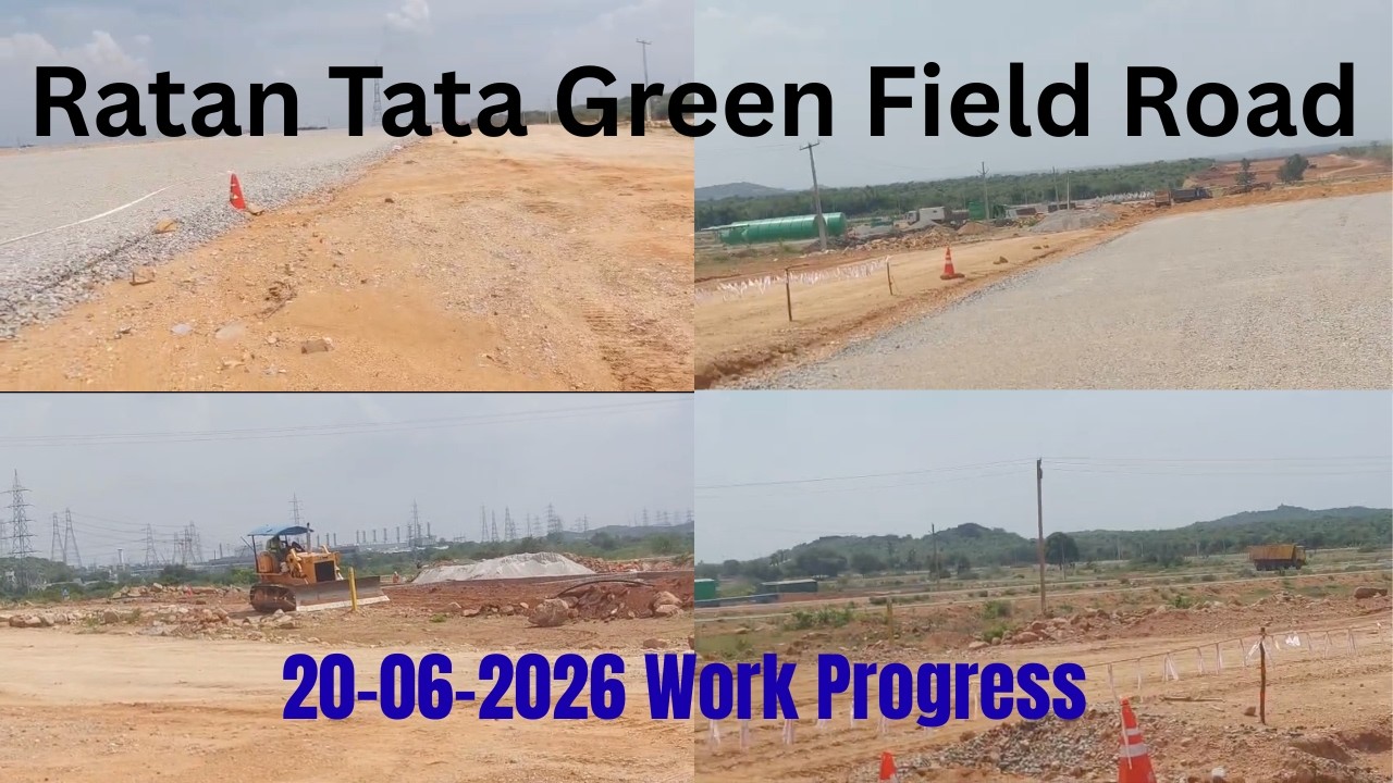 Ratan Tata Greenfield Road Latest Work Progress | Future City Growth Corridor | Search Local