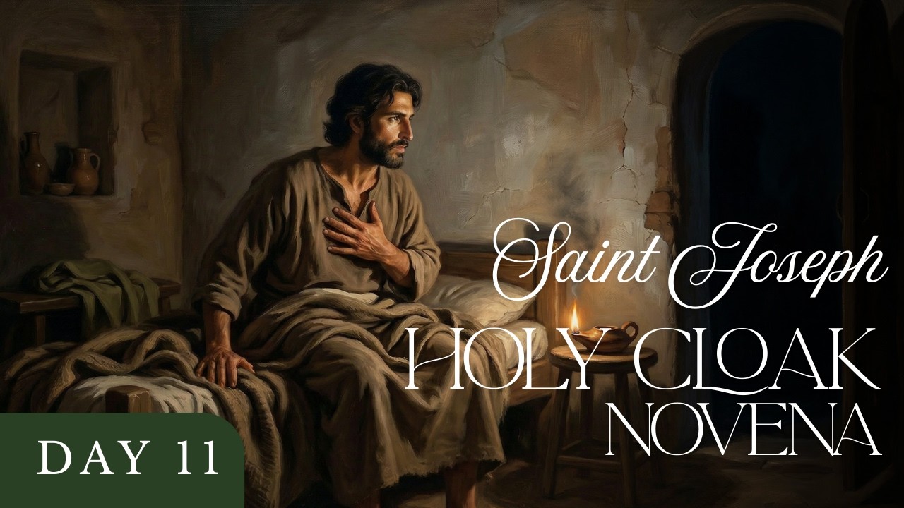 St. Joseph Holy Cloak Novena (30 Days) | Day 11: Waking from the Dream