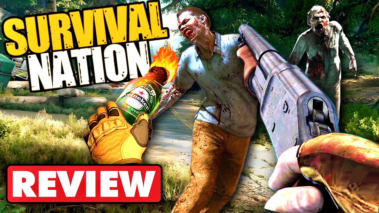 Survival Nation Review on Quest 2 - Online VR RPG Open World Survival