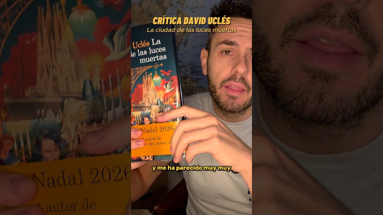 Crítica novela DAVID UCLÉS La ciudad de las luces muertas