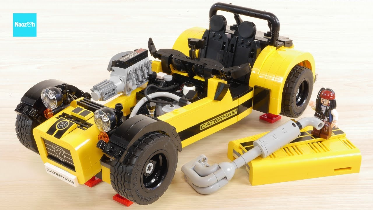 レゴ アイデア ケータハム セブン 620R  21307 ／ LEGO Ideas Caterham Seven 620R Speed Build & Review