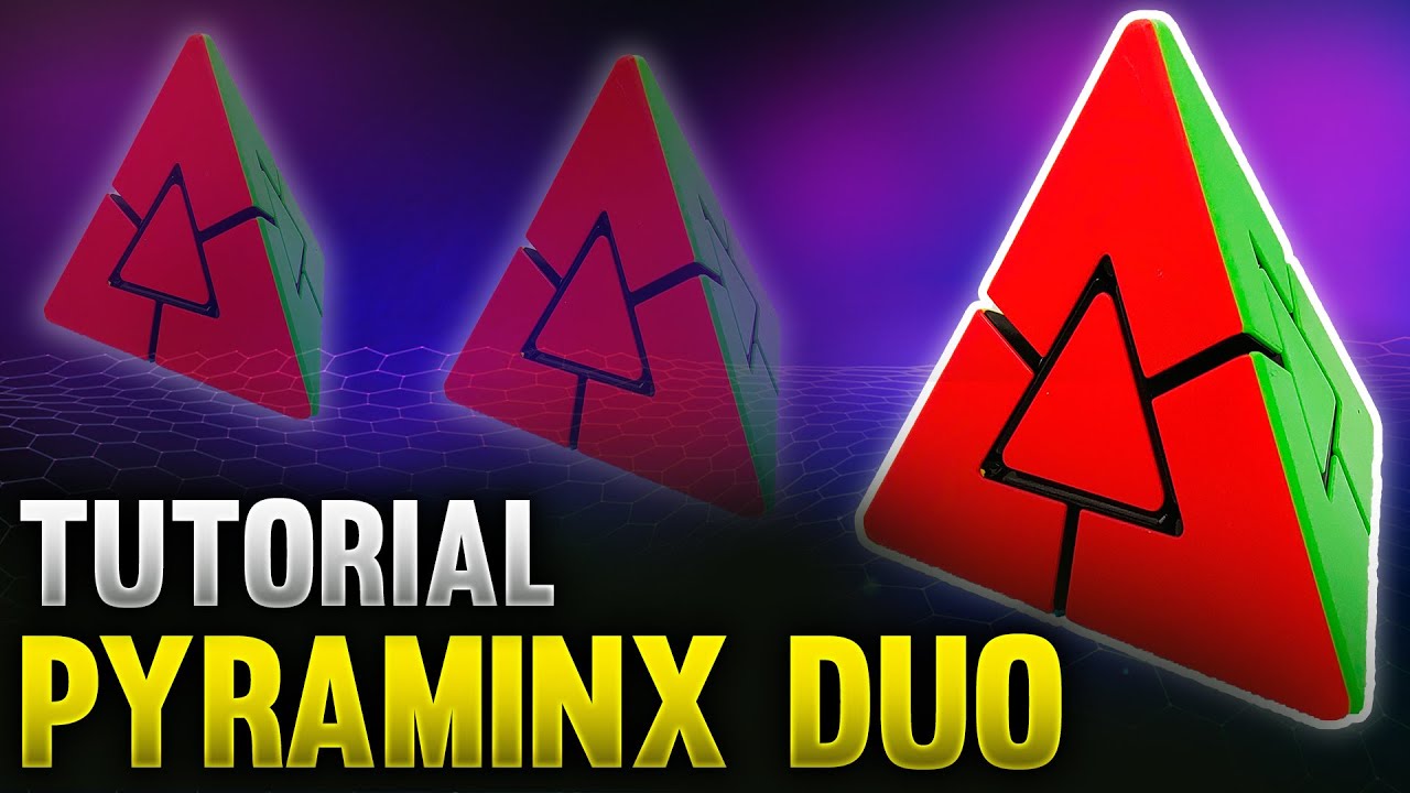 Resolver PYRAMINX DUO | Tutorial al DETALLE, FÁCIL y CLARO