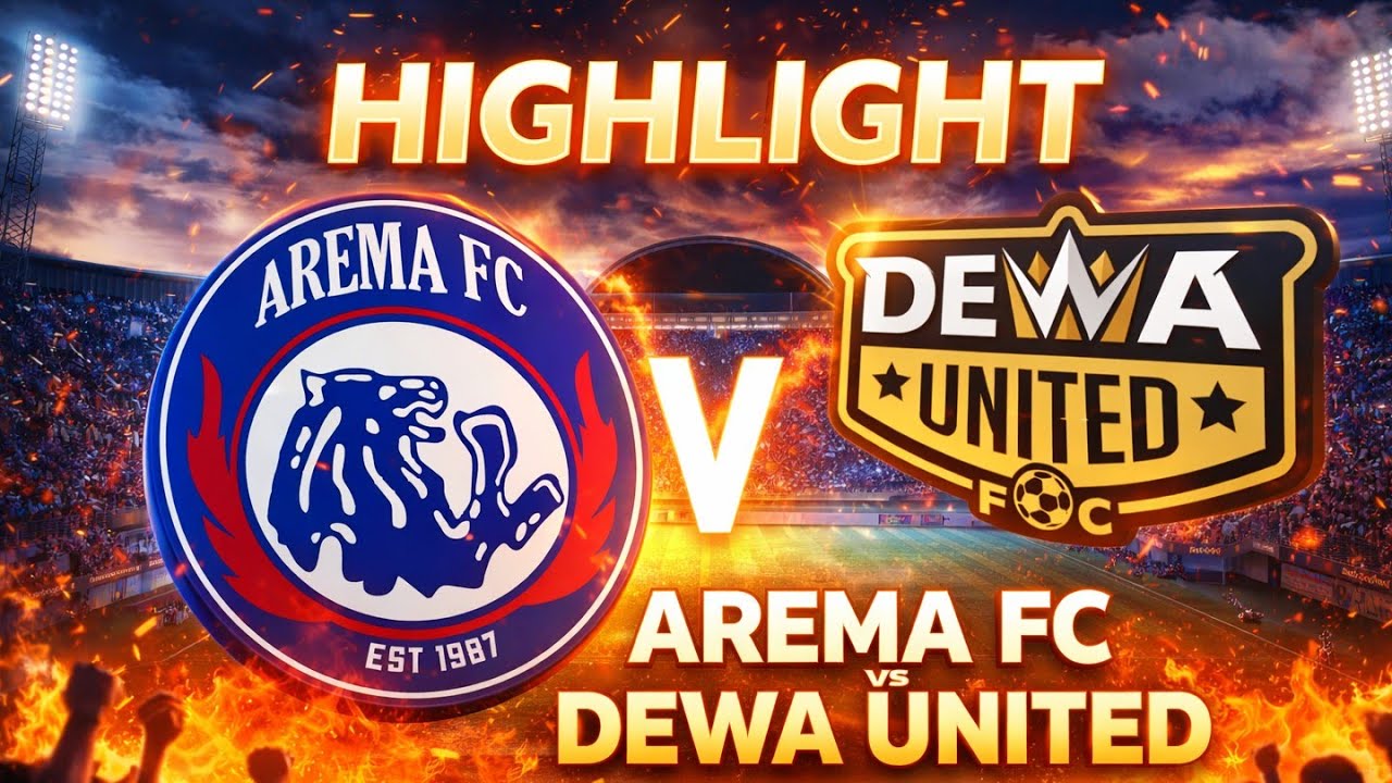 Highlight Arema fc vs Borneo fc