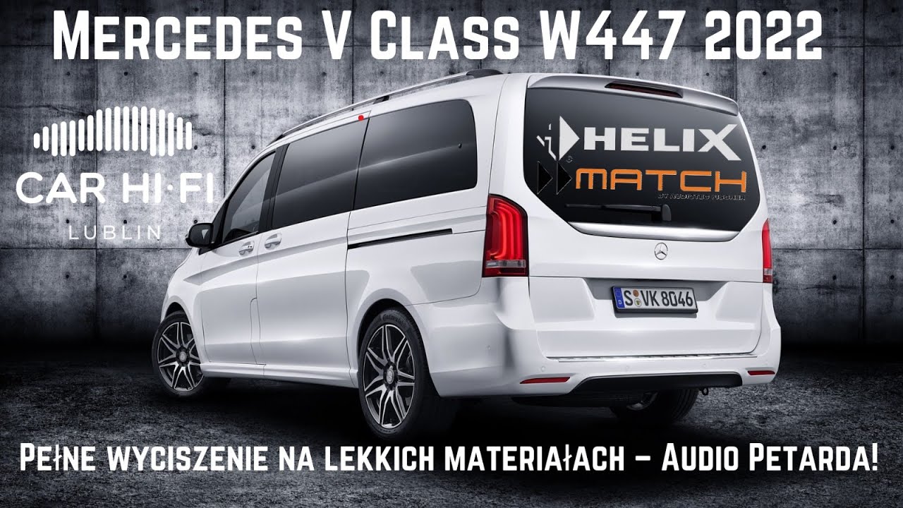 Mercedes V Class 2022 - Wyciszenie i Audio na Nowym Poziomie!