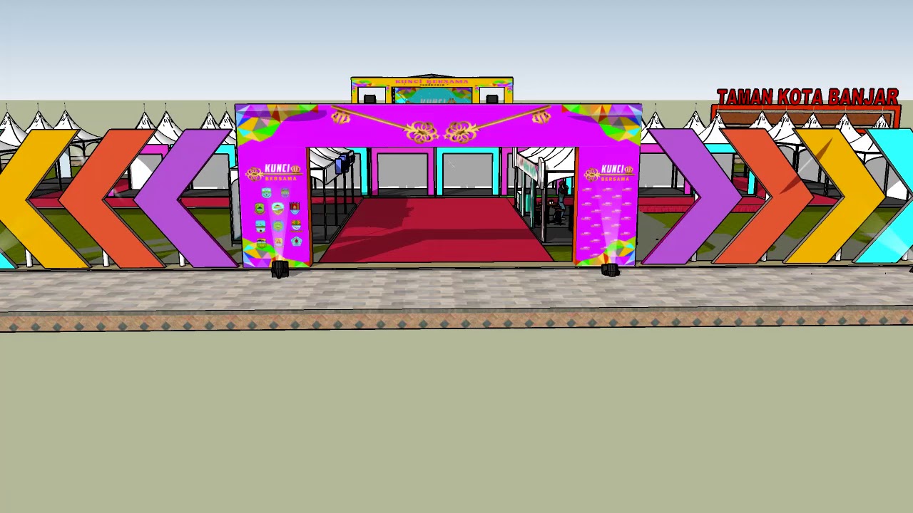 Konsep event Expo