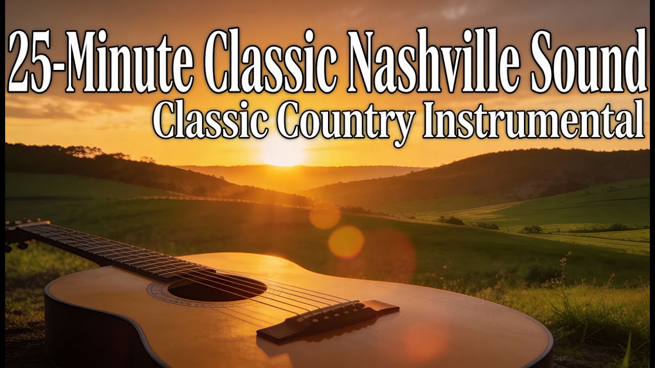 25-Minute Classic Nashville Sound | Classic Country Instrumental #instrumental #classiccountry