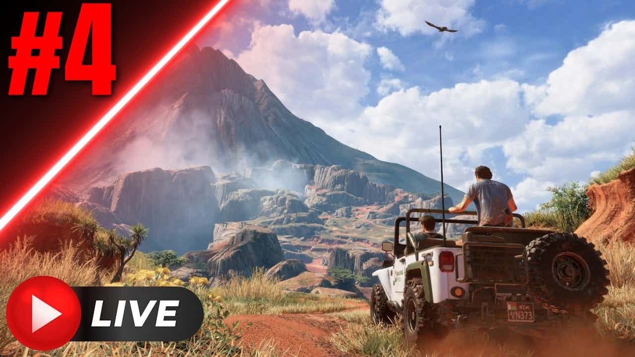 LIVE! 🔴【Uncharted 4】FACECAM! - Walkthrough #4