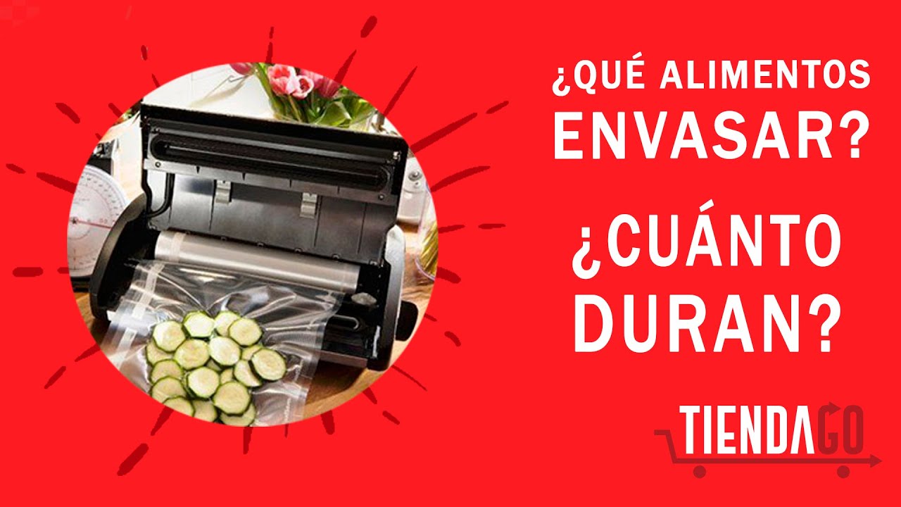 ENVASADO AL VACIO 👉🏻 ¿Qué alimentos se pueden envasar al vacío y CUÁNTO DURAN? ✅