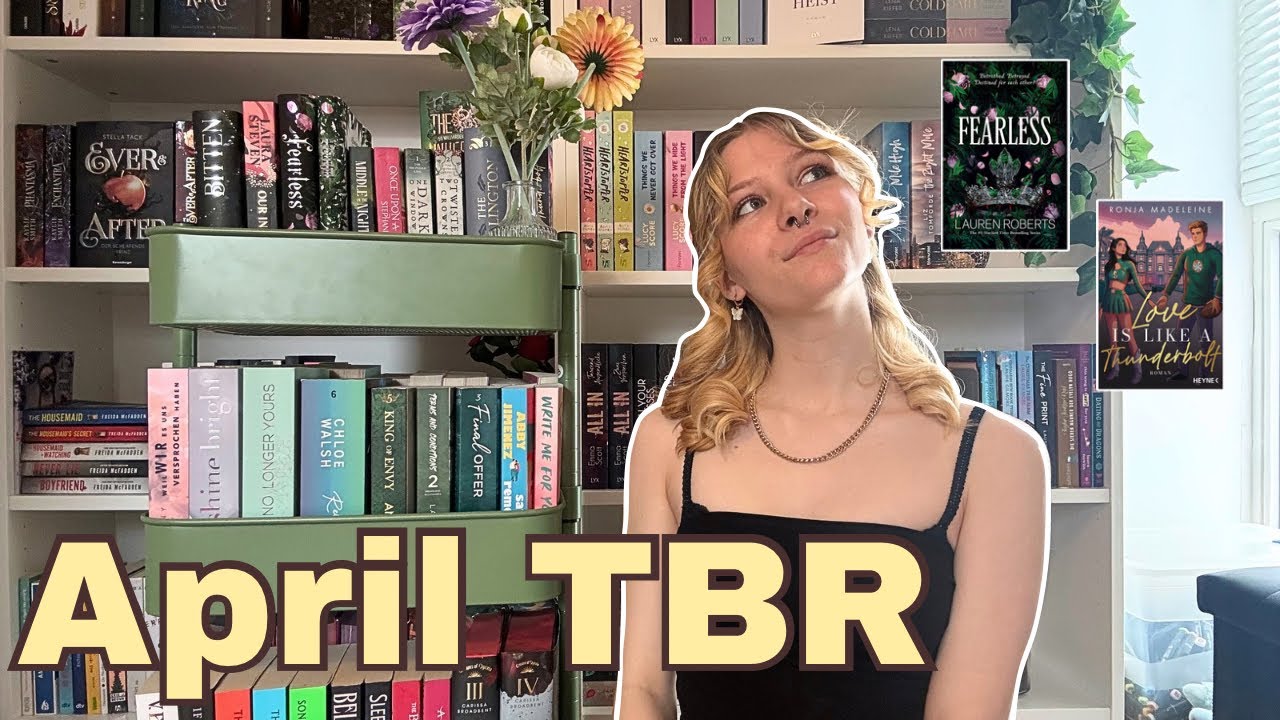 Wir ziehen meinen April TBR 📚💐