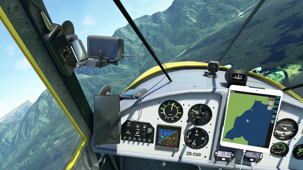 Flug mit FK9 MK IV (Spornrad) im MSFS