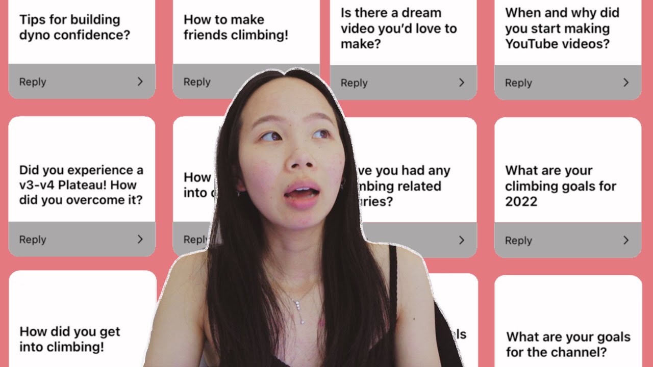[ Q&A! ]  - answering your climbing questions 🧗&zwj;♀️ | gracedoingthings