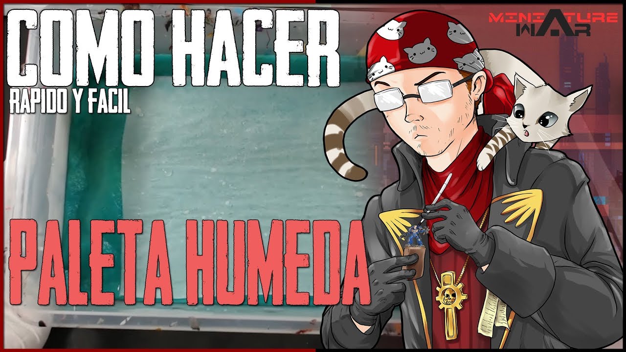 Cómo Hacer - Paleta humeda / How to make - Wet palette (ENG-Sub)