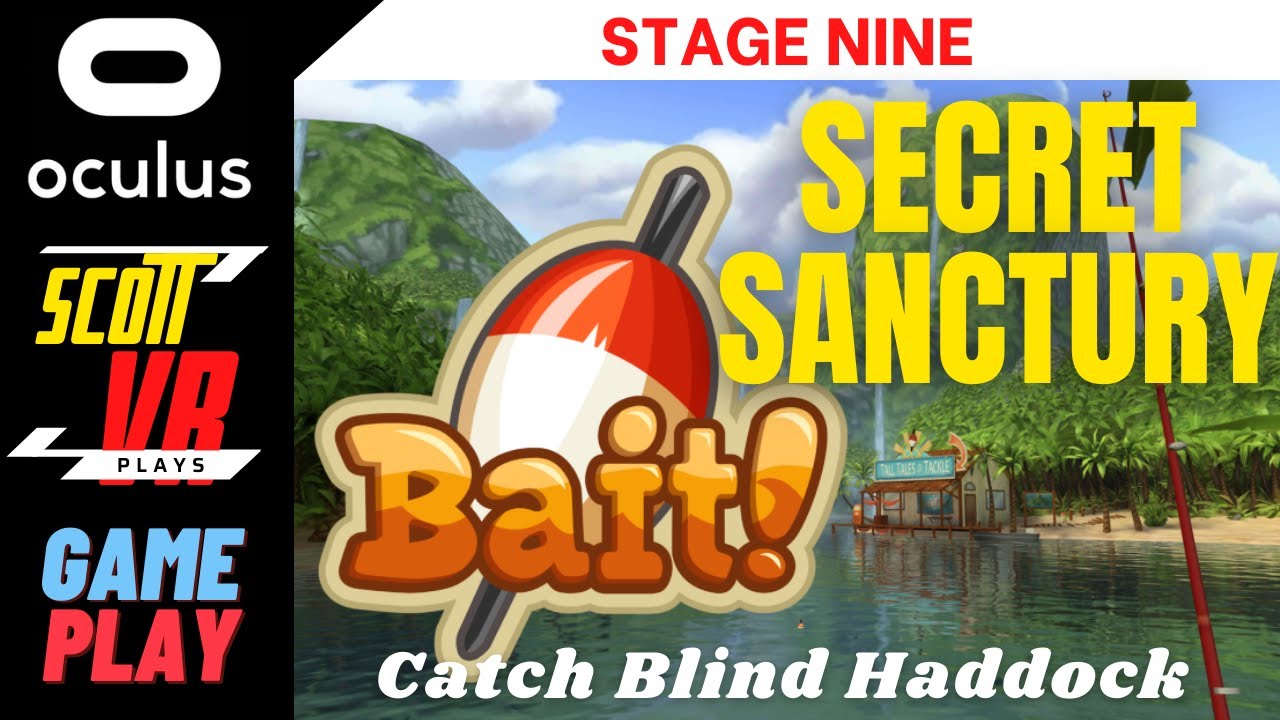 Catch A Blind Haddock on Bait! | Oculus Quest