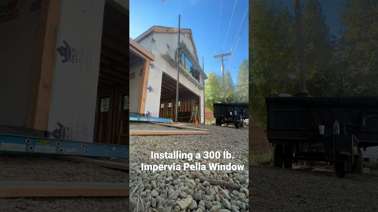 Installing a Pella Window #construction #pella #pellawindowsanddoors