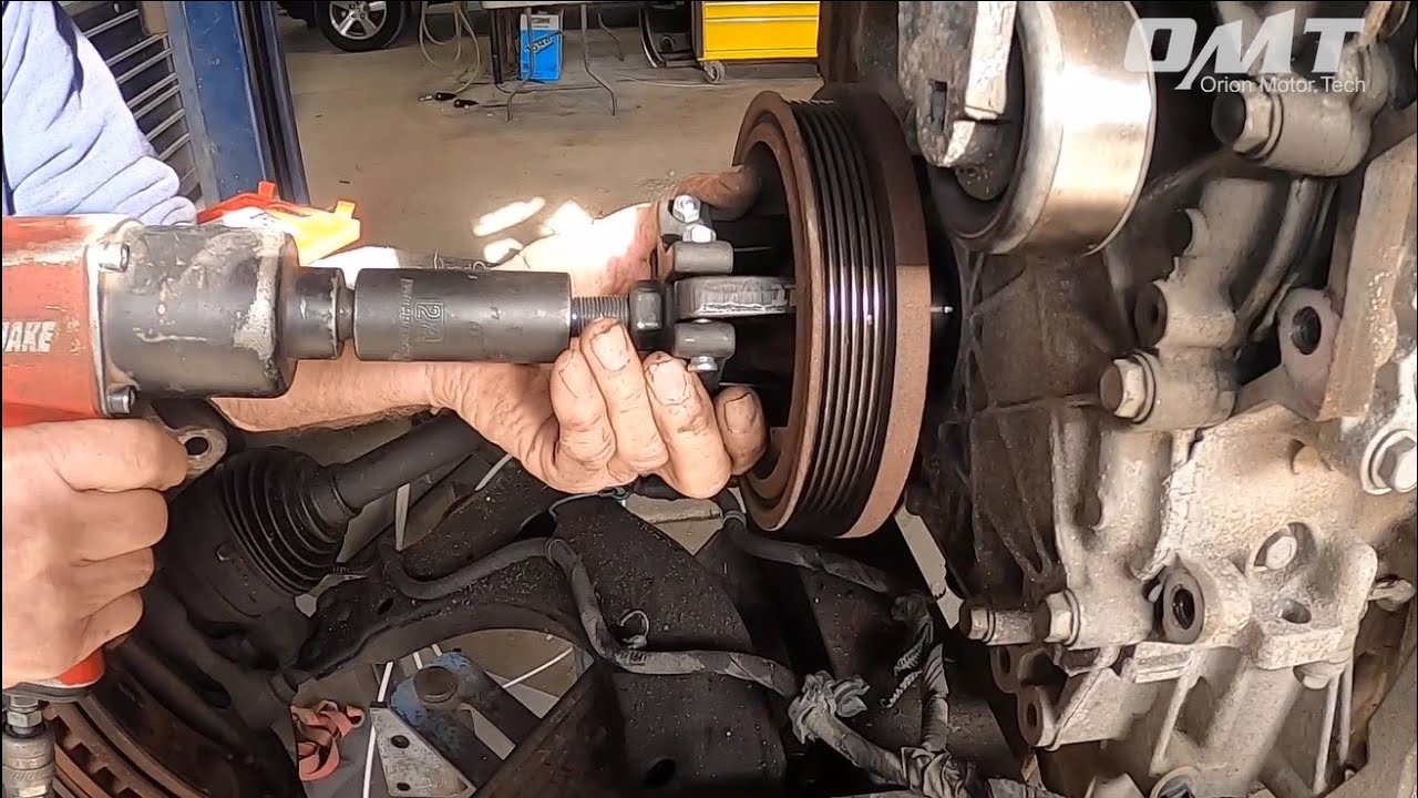 Orion Motor Tech Save Time & Effort: Efficient Harmonic Balancer Removal with This Kit