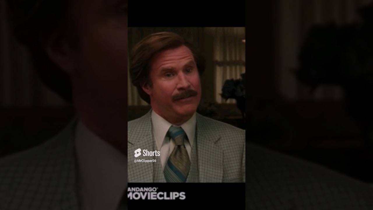 Will Ferrell Anchorman Bustin Nuts Like A Squirrel 🤣#shorts #funny